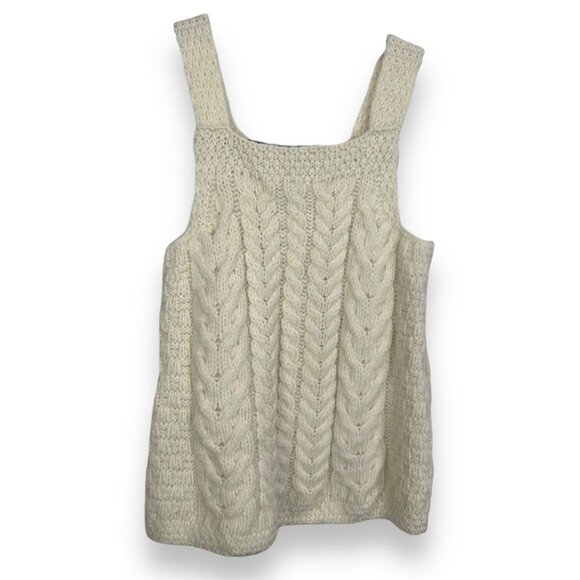 Blarney Woollen Mills Baby Pinafore Merino Wool Dress Irish Jumper - Picture 3 of 6